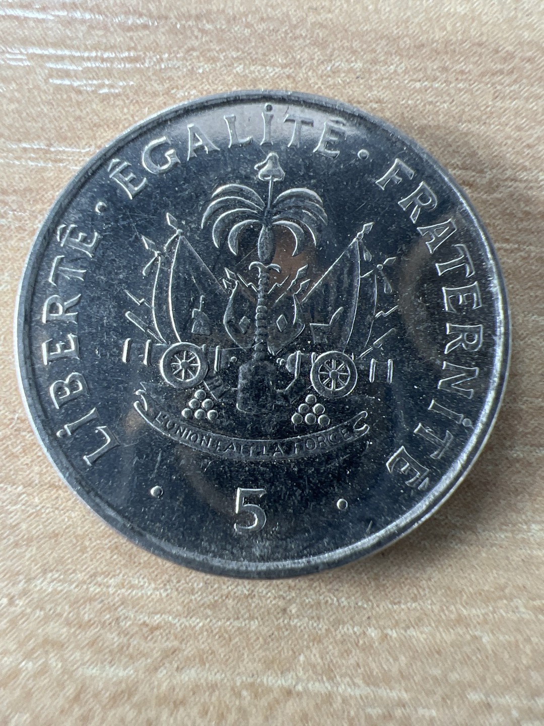 泡泡堂第197期  世界硬币（无押金，无佣金，捡漏，全场20包邮，偏远地区除外） 海地5生丁