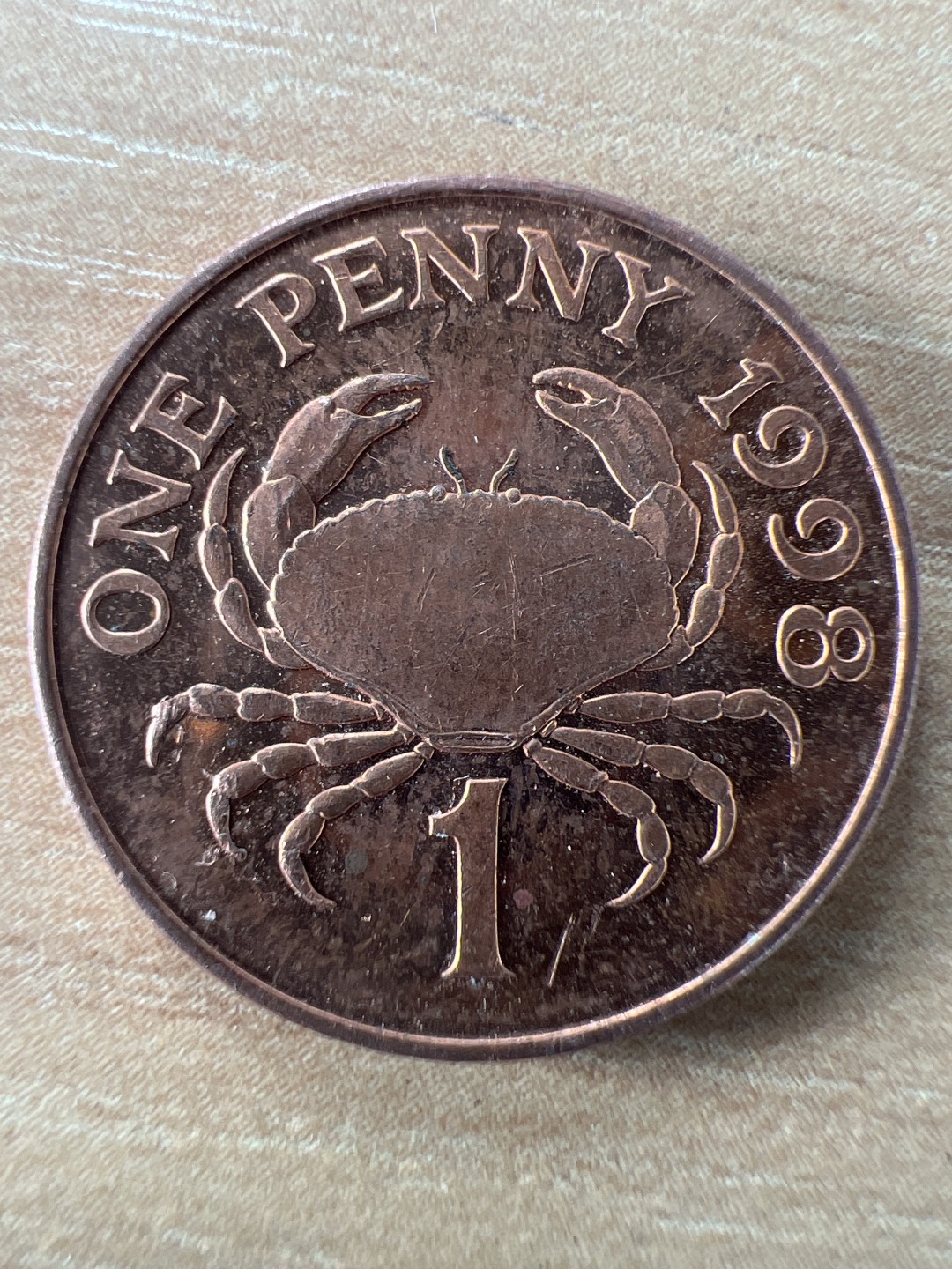 泡泡堂第197期  世界硬币（无押金，无佣金，捡漏，全场20包邮，偏远地区除外） 根西岛一便士