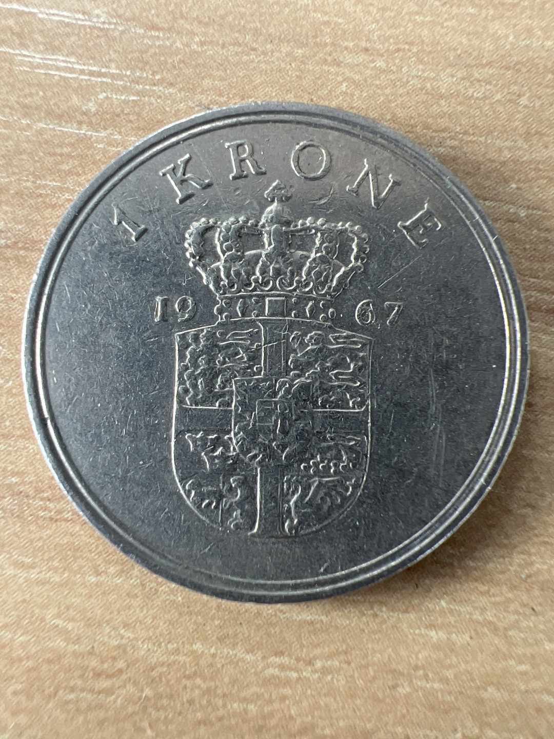 泡泡堂第305期  世界硬币 （无押金，捡漏，全场20包邮，偏远地区除外，接收代拍业务） 丹麦一克朗