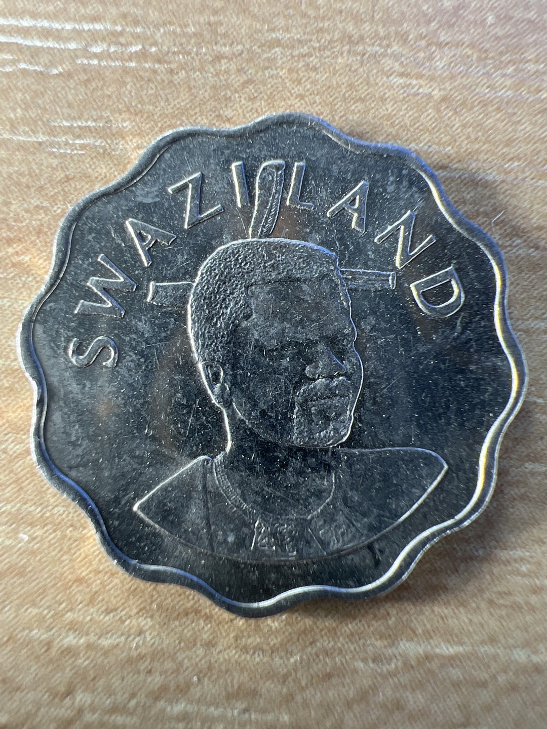 泡泡堂第209期  世界硬币（无押金，无佣金，捡漏，全场20包邮，偏远地区除外） 斯威士兰五分