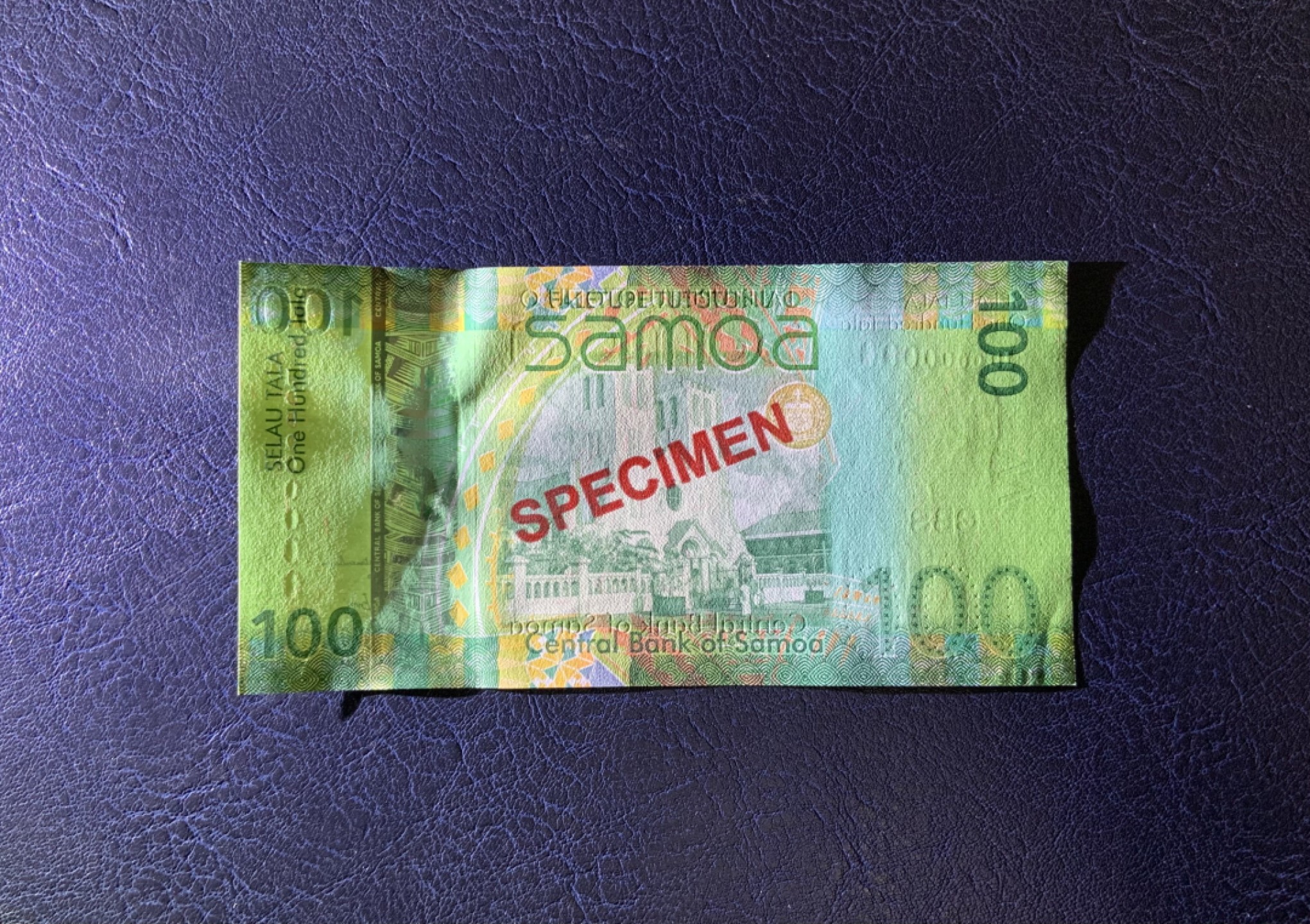 收藏联盟Quantum Auction 第224期拍卖 萨摩亚2012年100塔拉样票 品相全新unc