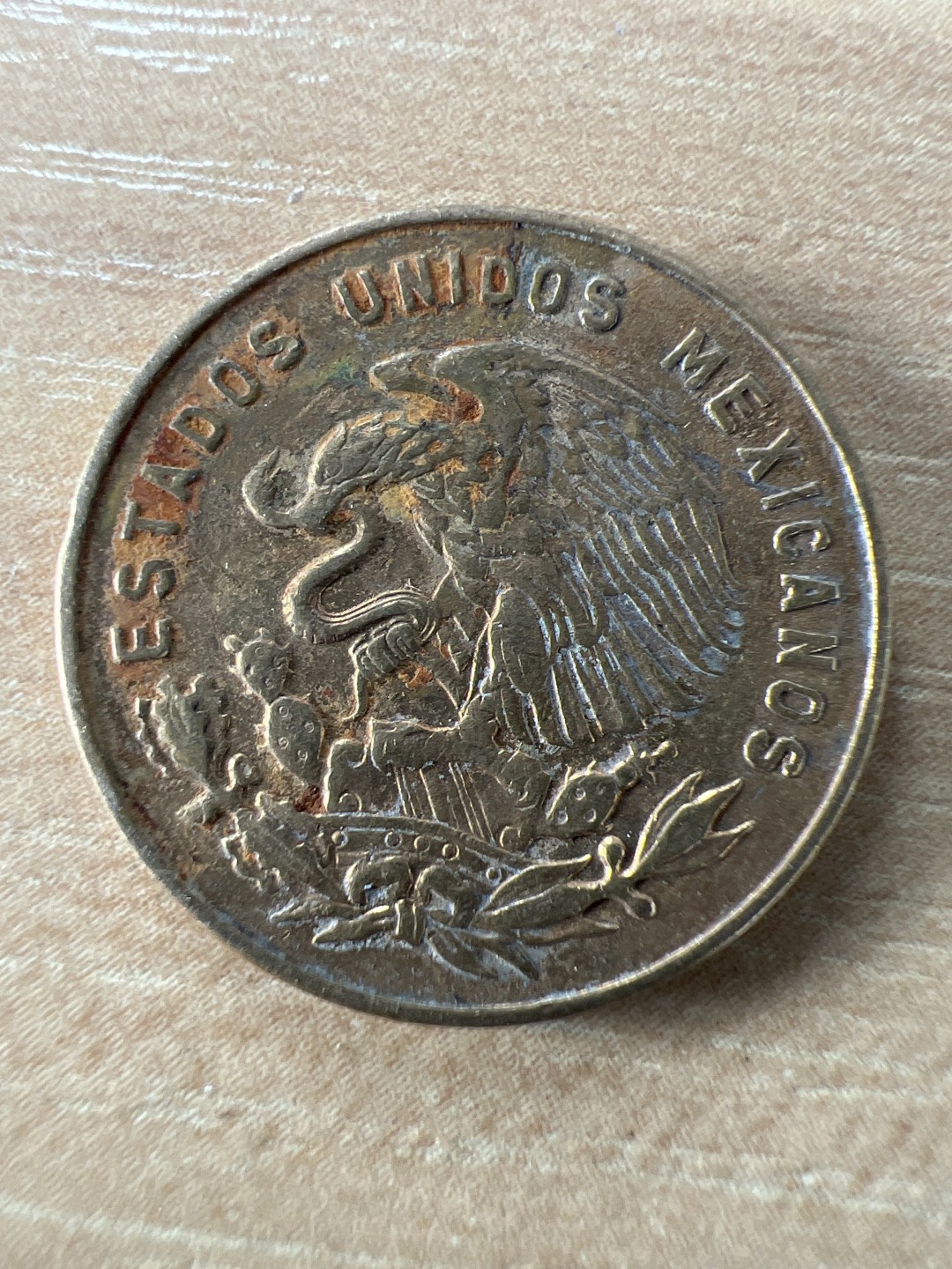 泡泡堂第197期  世界硬币（无押金，无佣金，捡漏，全场20包邮，偏远地区除外） 墨西哥五分