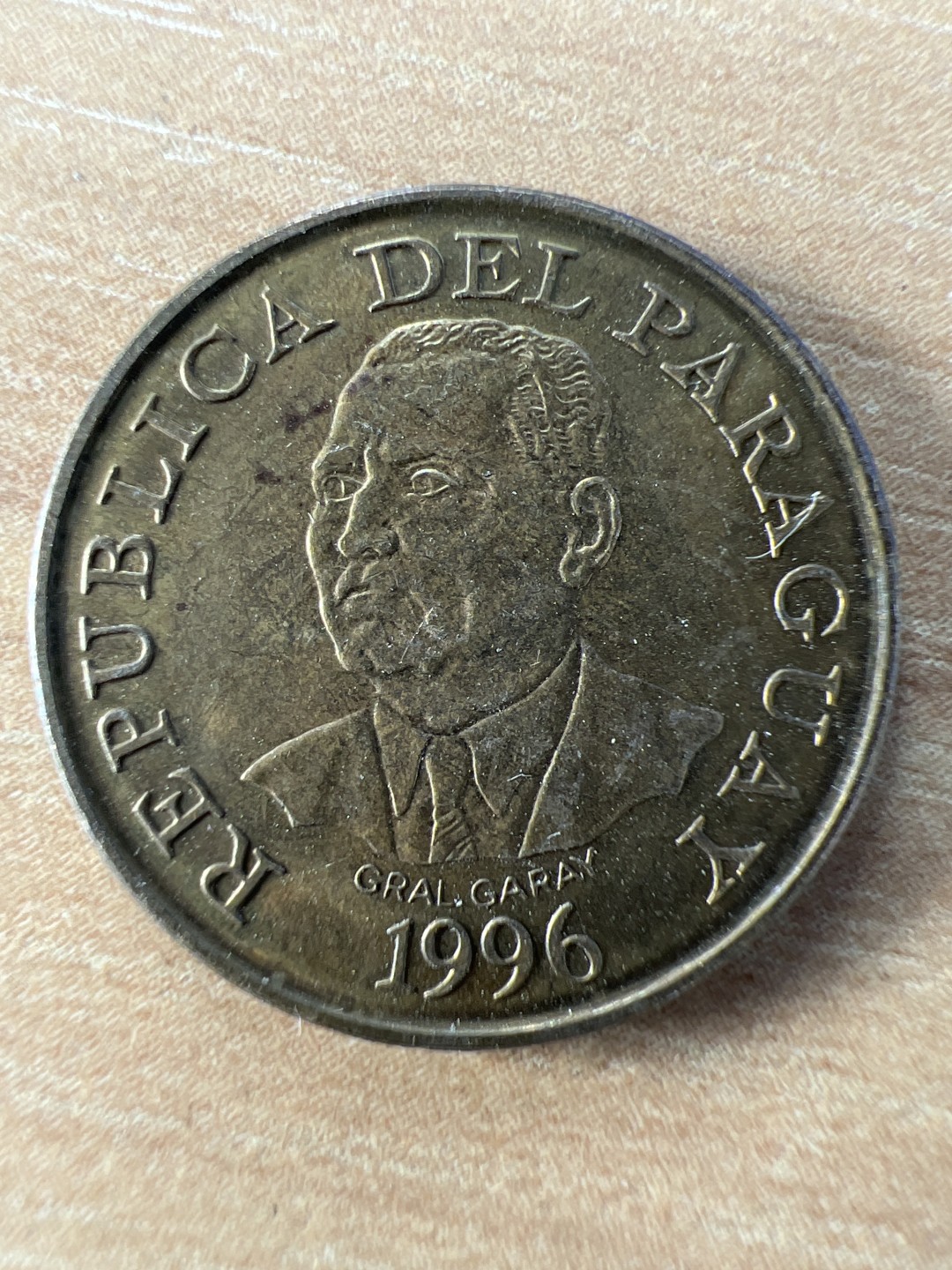 泡泡堂第198期  世界硬币（无押金，无佣金，捡漏，全场20包邮，偏远地区除外） 巴拉圭十瓜拉尼加