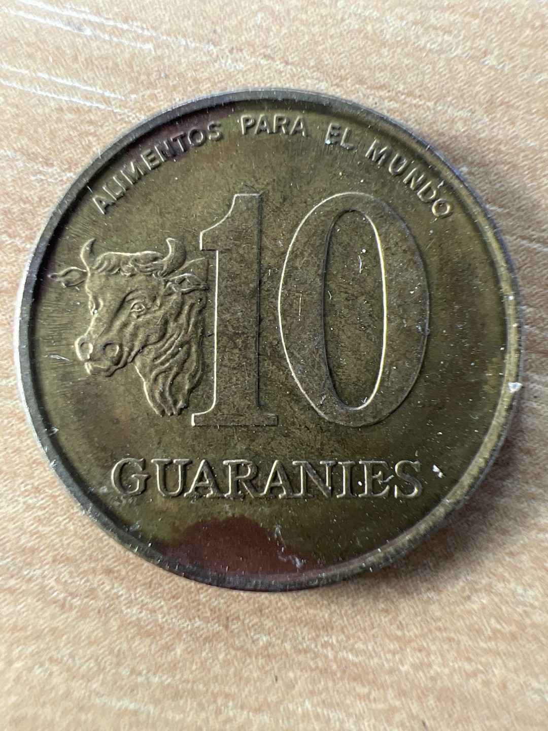 泡泡堂第198期  世界硬币（无押金，无佣金，捡漏，全场20包邮，偏远地区除外） 巴拉圭十瓜拉尼加