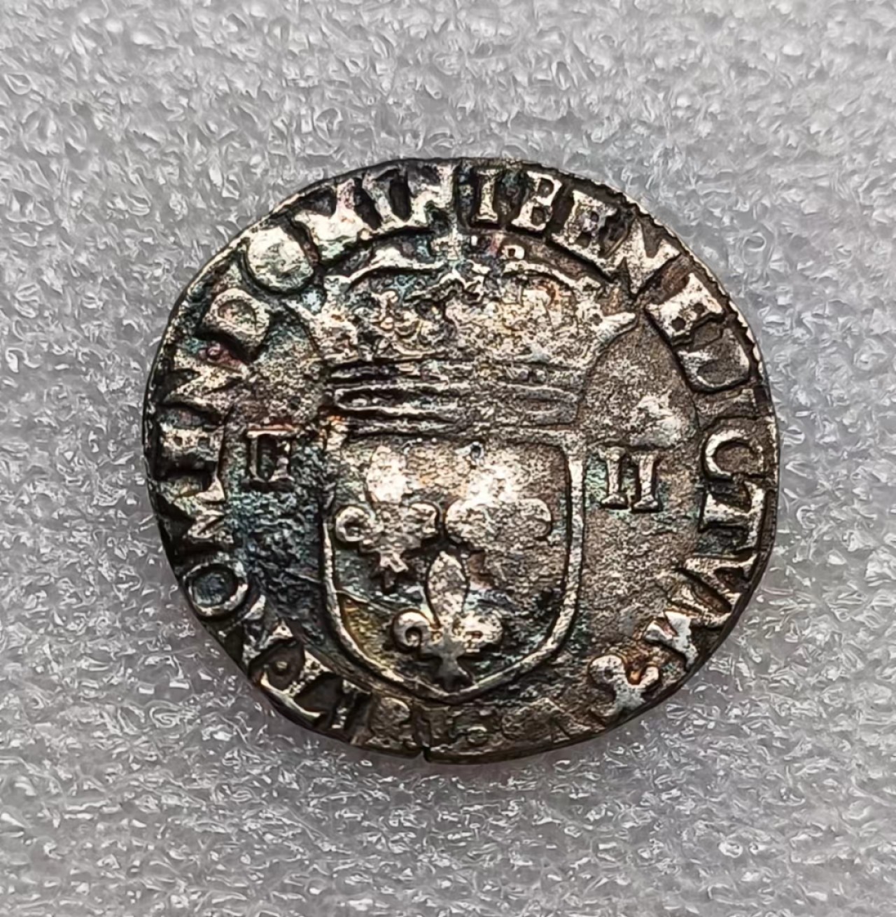 瓶子🏺第74期拍卖会  法国1590年左右卡尔十世1/4埃居银币