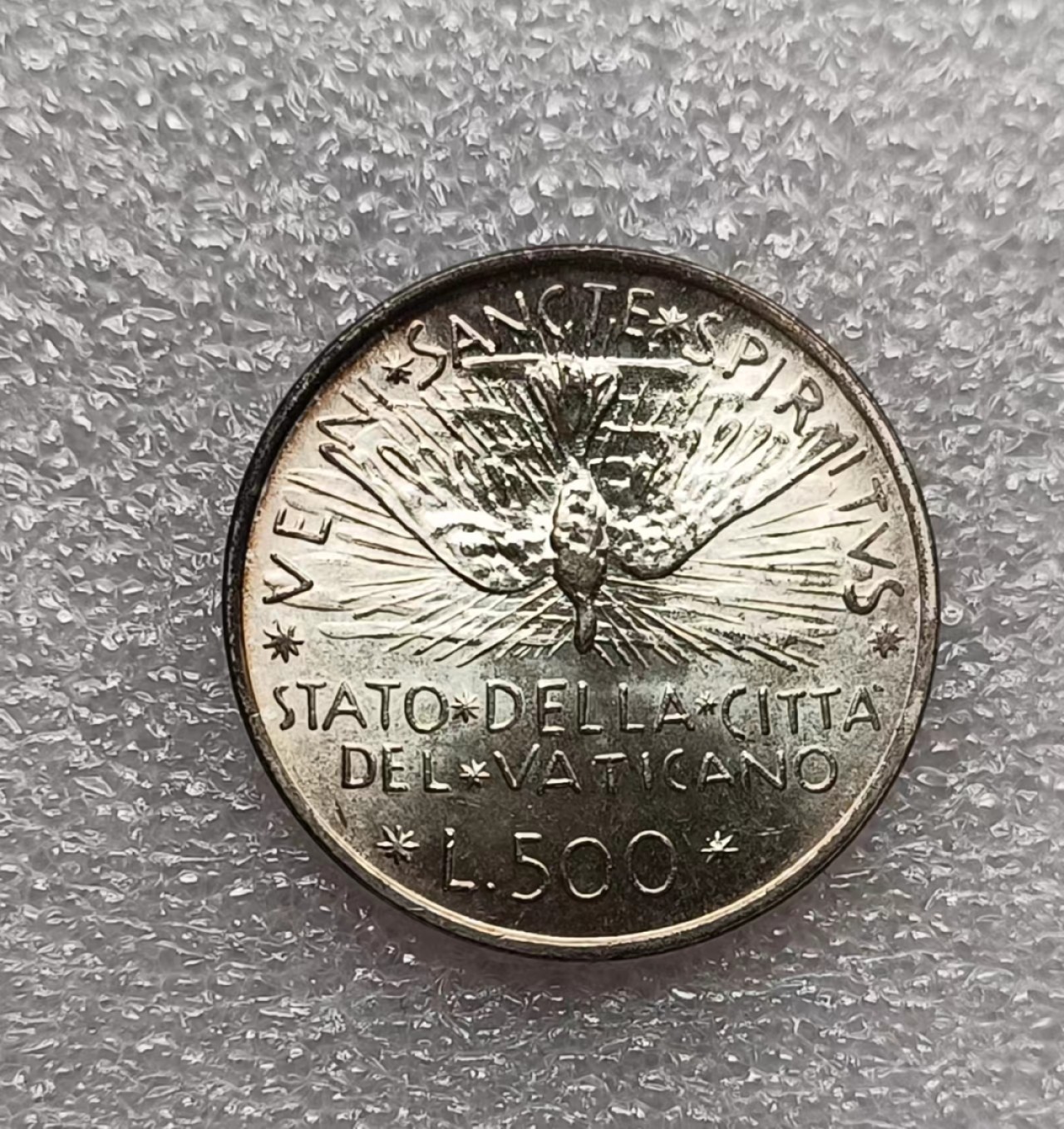 瓶子🏺第74期拍卖会  梵蒂冈1978年缺位500里拉银币