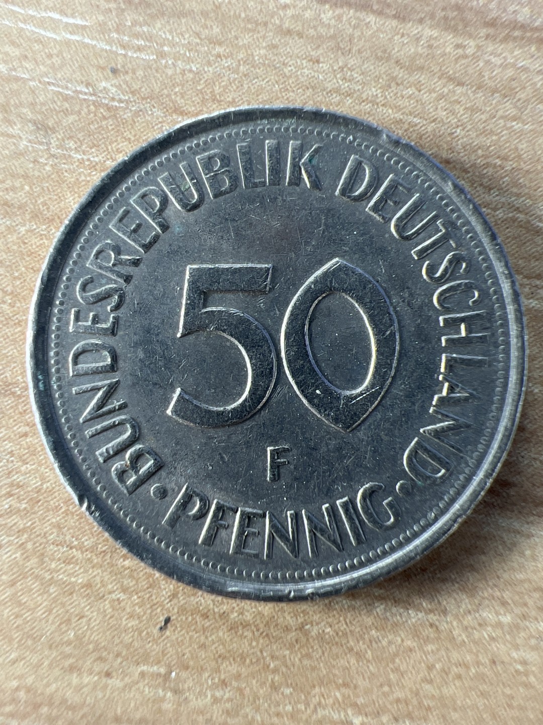 泡泡堂第198期  世界硬币（无押金，无佣金，捡漏，全场20包邮，偏远地区除外） 西德50芬尼