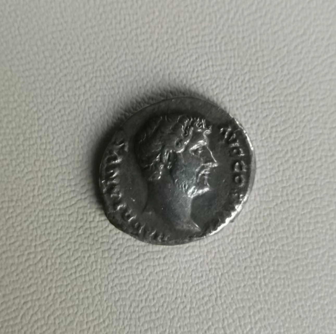 瓶子🏺第74期拍卖会 古罗马帝国时期 公元134-138年 哈德良1第纳里银币 背命运女神福尔图娜