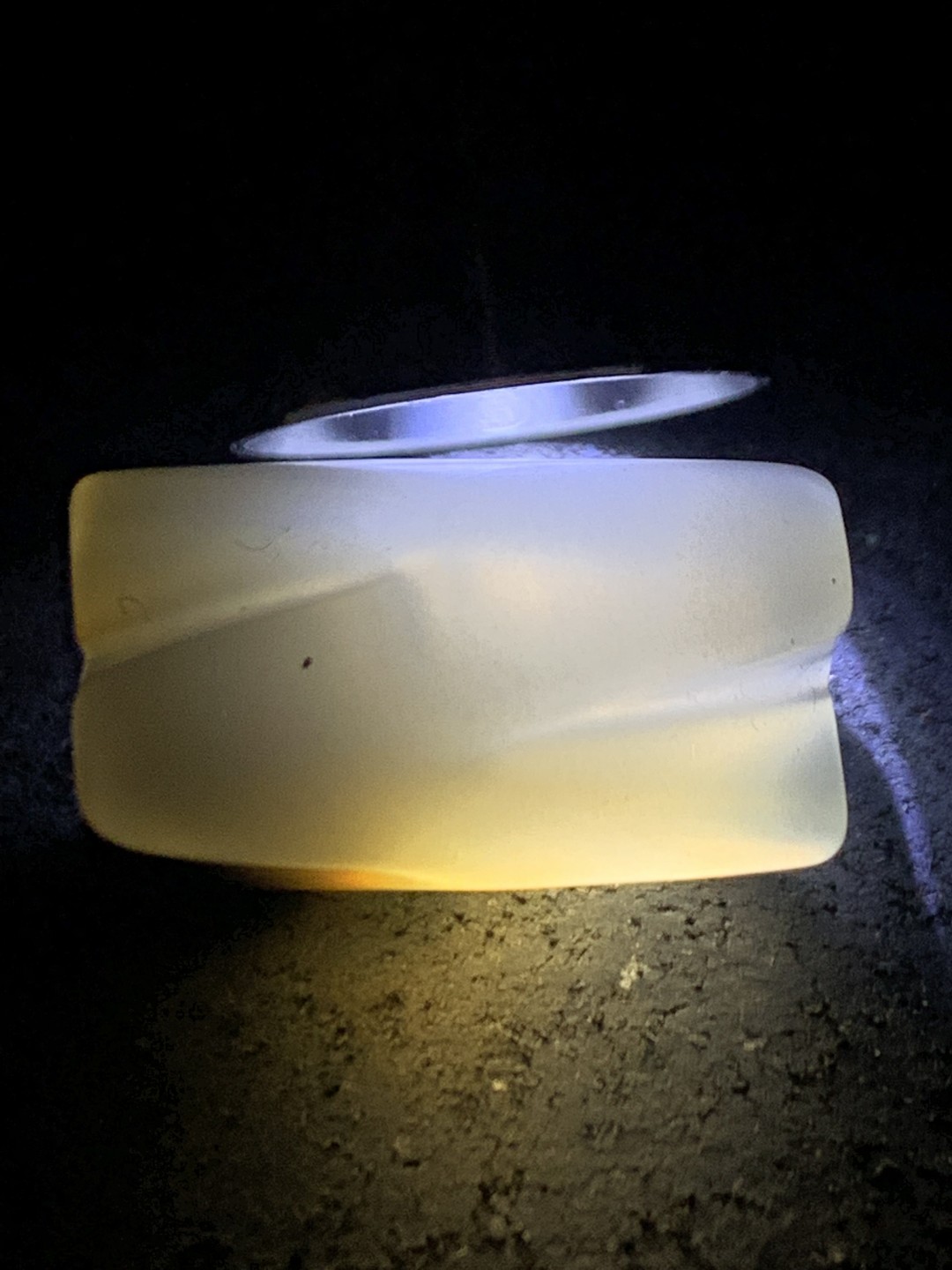 精美高玉化巴西玛瑙蛇节珠一个