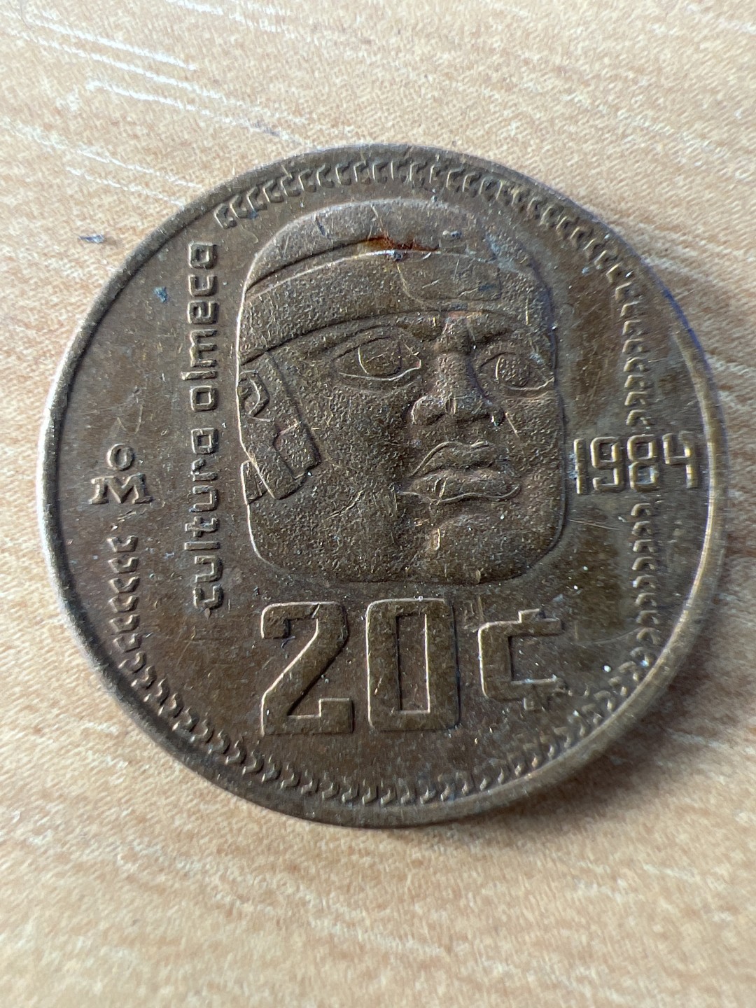 泡泡堂第198期  世界硬币（无押金，无佣金，捡漏，全场20包邮，偏远地区除外） 墨西哥20C