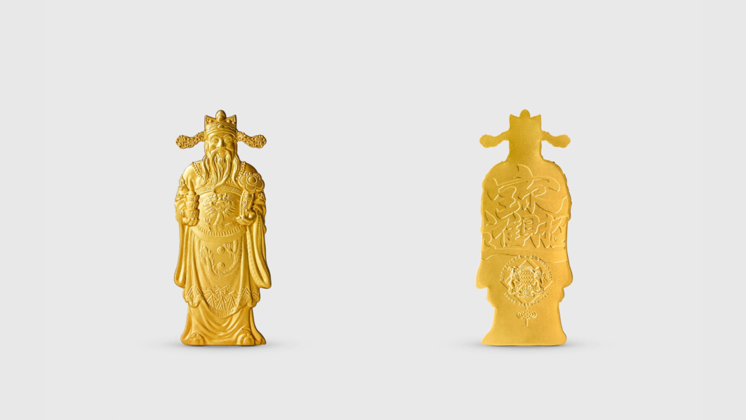 【钱币星球】乍得财神爷银镀金币新年礼物元旦生日礼物小众高级感年会春节红包