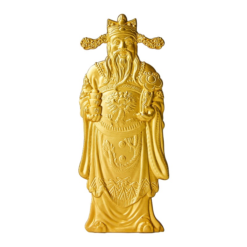 【钱币星球】乍得财神爷银镀金币新年礼物元旦生日礼物小众高级感年会春节红包
