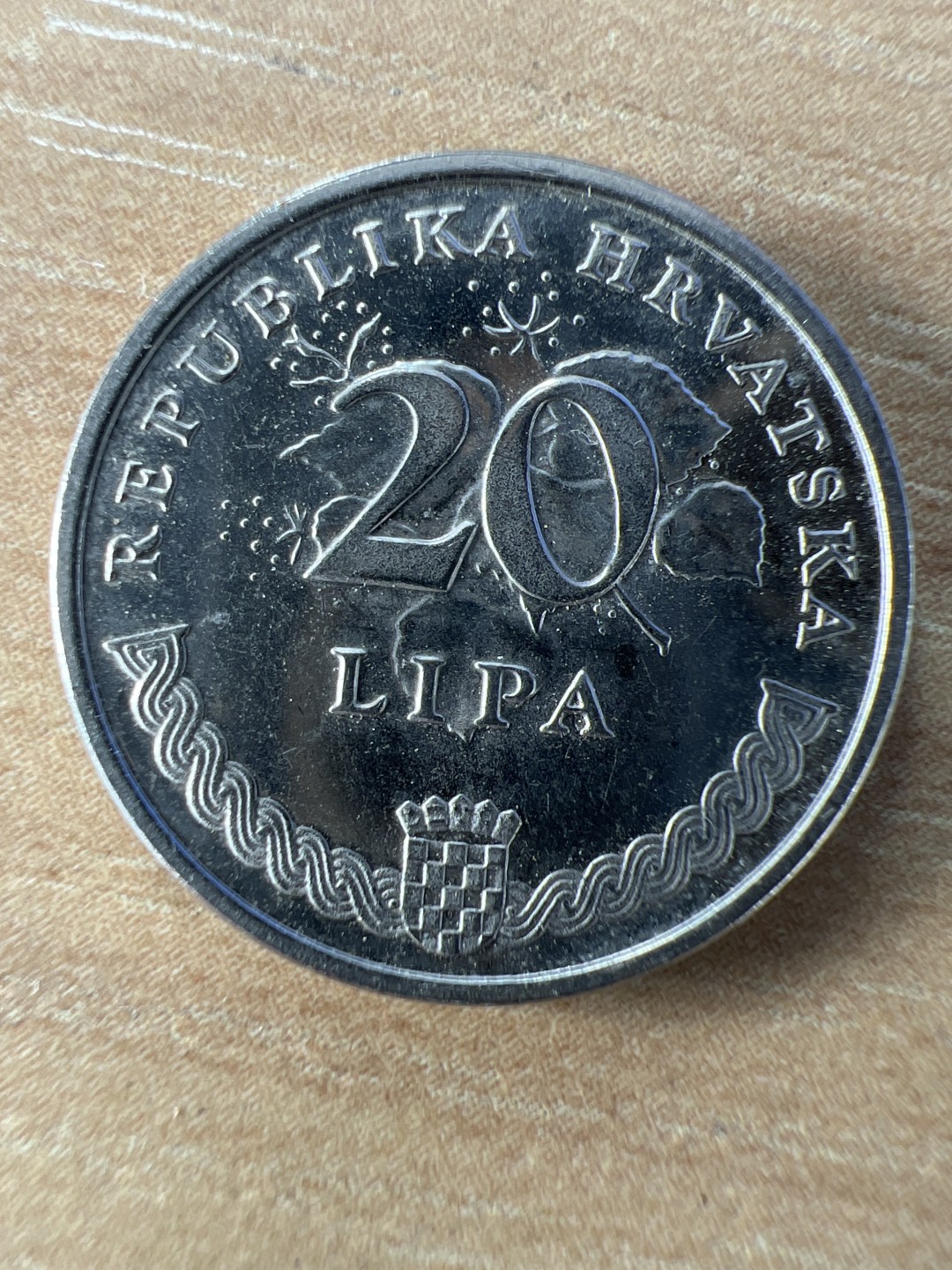 泡泡堂第198期  世界硬币（无押金，无佣金，捡漏，全场20包邮，偏远地区除外） 克罗地亚20利帕