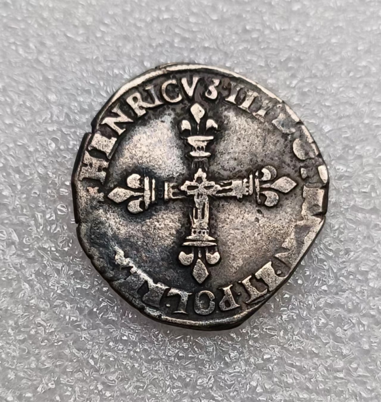 瓶子🏺第74期拍卖会 法国1590年左右卡尔十世1/4埃居银币