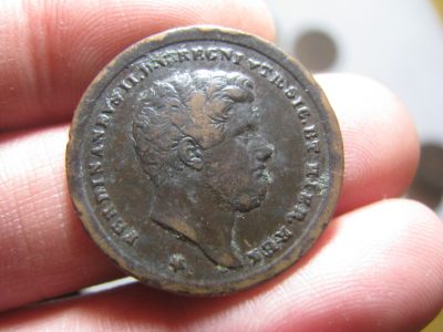 1859年 意大利 那不勒斯 西西里邦 2托尼斯 铜币 - 1859年 意大利 那不勒斯 西西里邦 2托尼斯 铜币