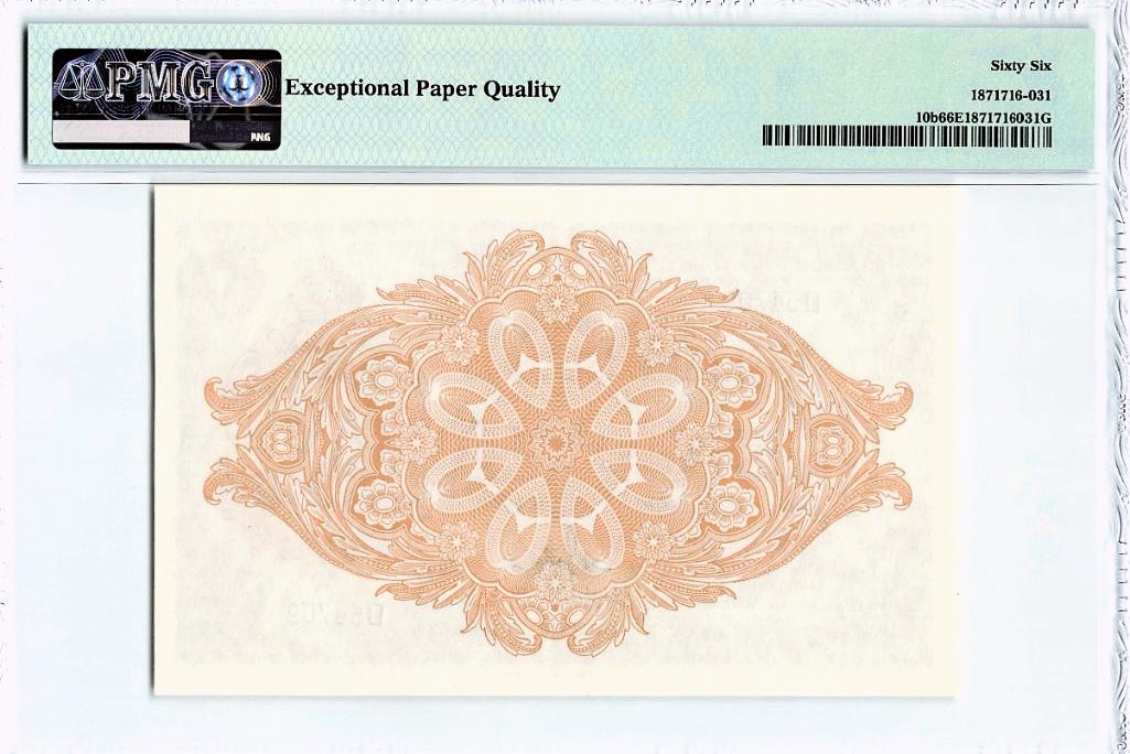 【Blue Auction】✨世界纸币精拍第280期——喜迎新春特别场【精】 福克兰群岛 1974年50便士 PMG66EPQ 女王纸币 满版水印 