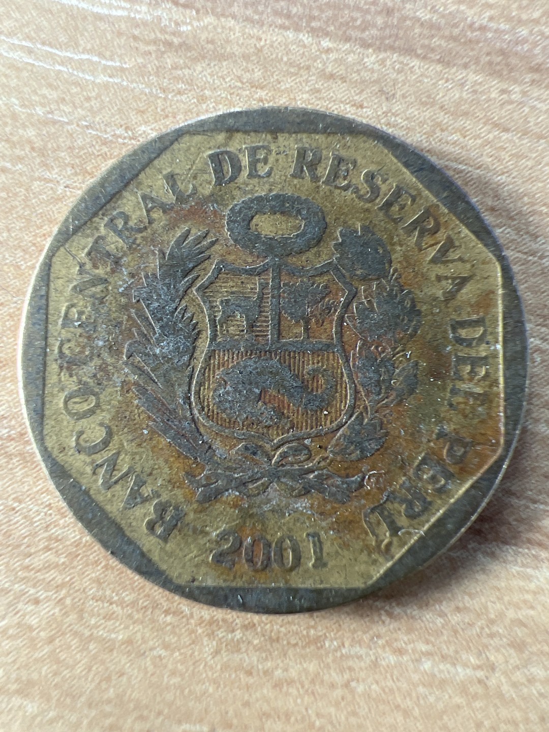 泡泡堂第198期  世界硬币（无押金，无佣金，捡漏，全场20包邮，偏远地区除外） 秘鲁十分