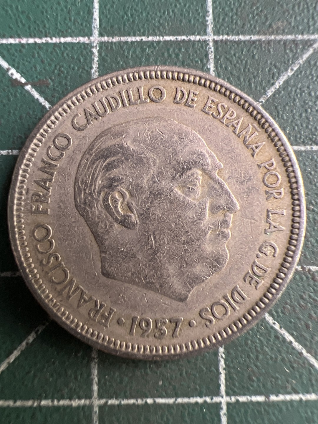 泡泡堂第235期  世界硬币邮票 （无押金，无佣金，捡漏，全场20包邮，偏远地区除外，接收代拍业务） 西班牙5比塞塔