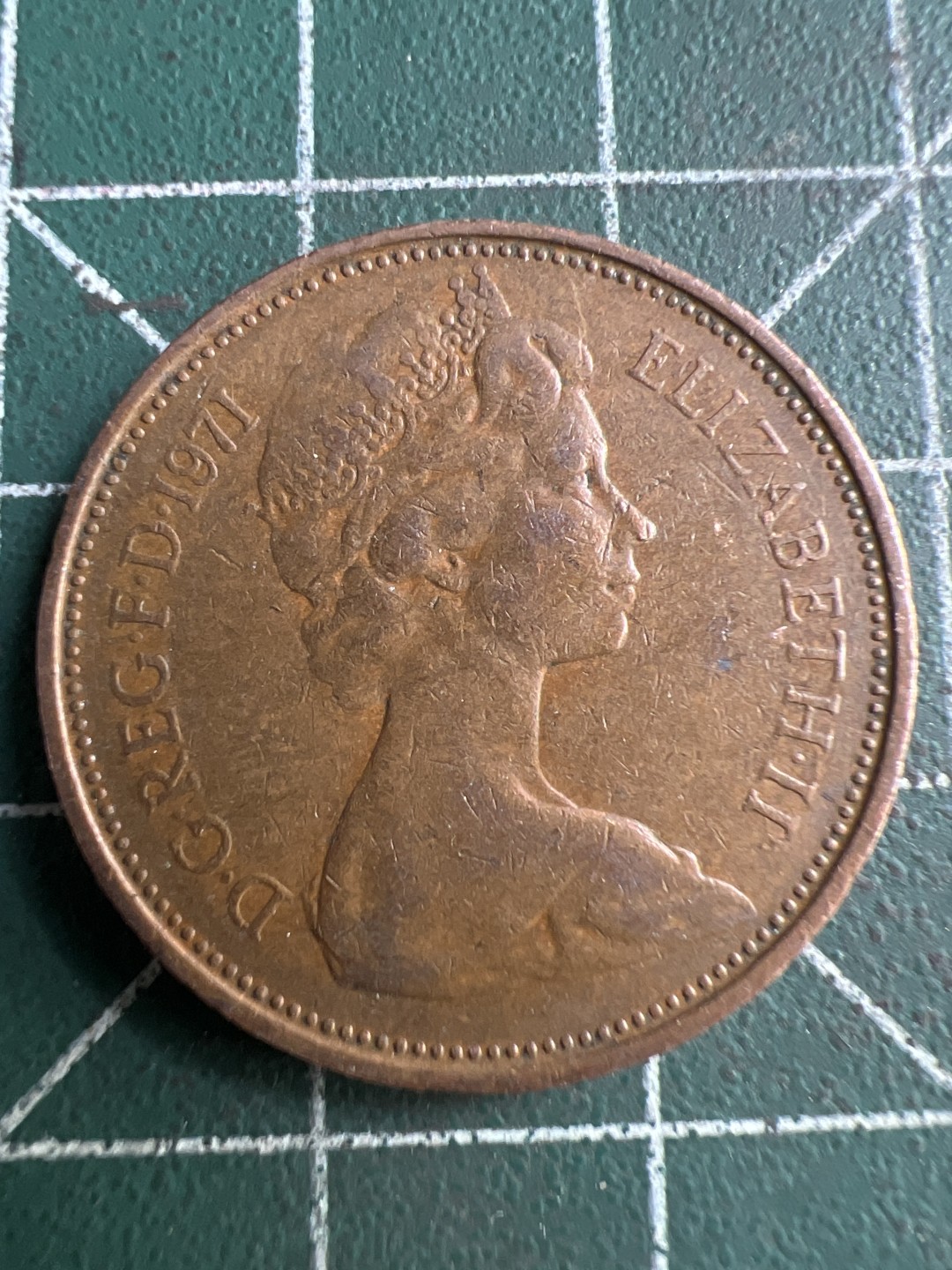 泡泡堂第199期  世界硬币（无押金，无佣金，捡漏，全场20包邮，偏远地区除外） 英国2便士