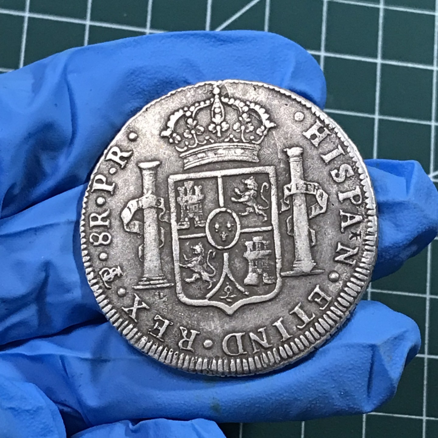 🎩GH钱币拍卖专场 西班牙卡洛斯三世双柱银币