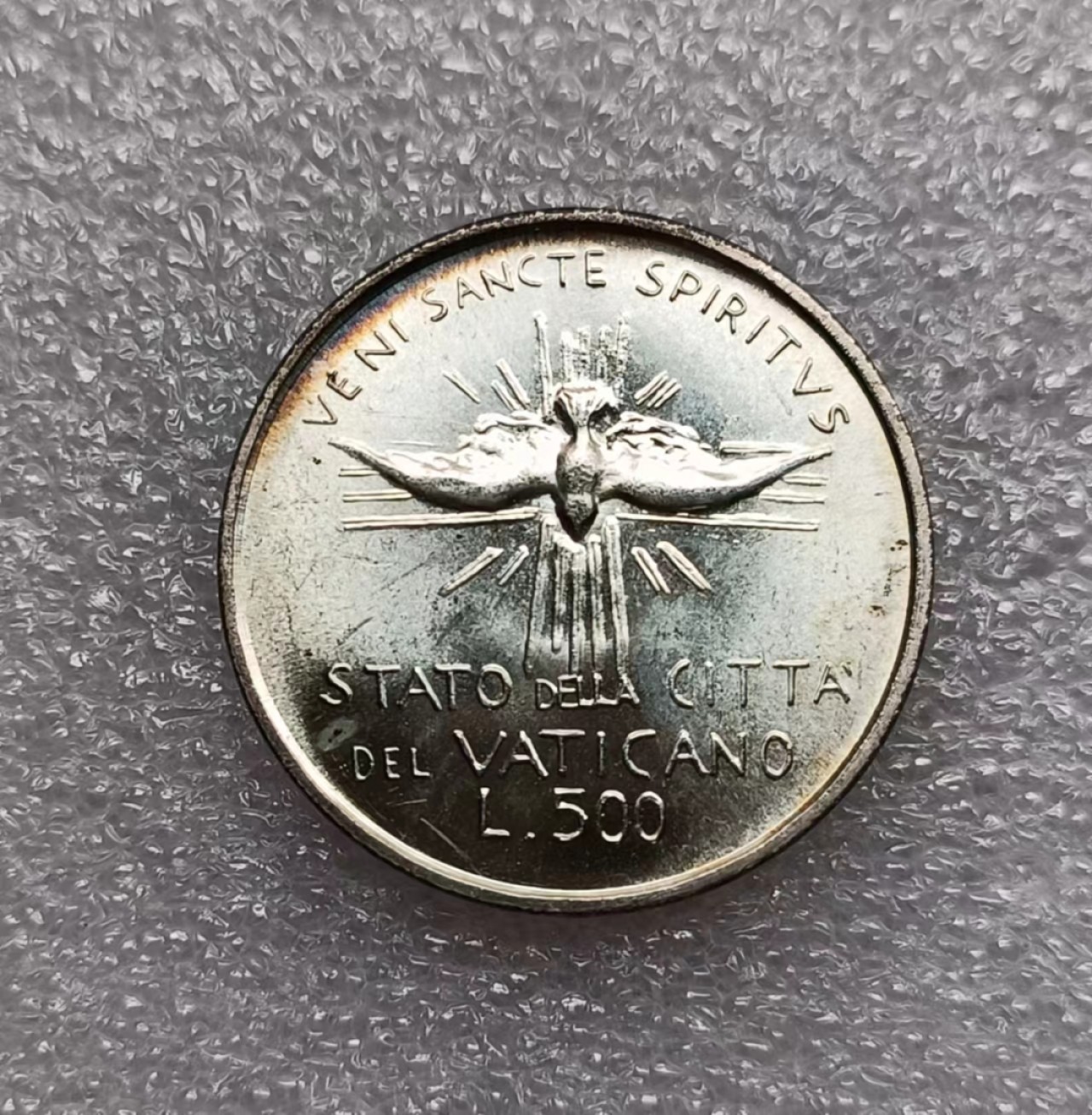 瓶子🏺第74期拍卖会  梵蒂冈1978年500里拉 教宗缺位纪念币 银币