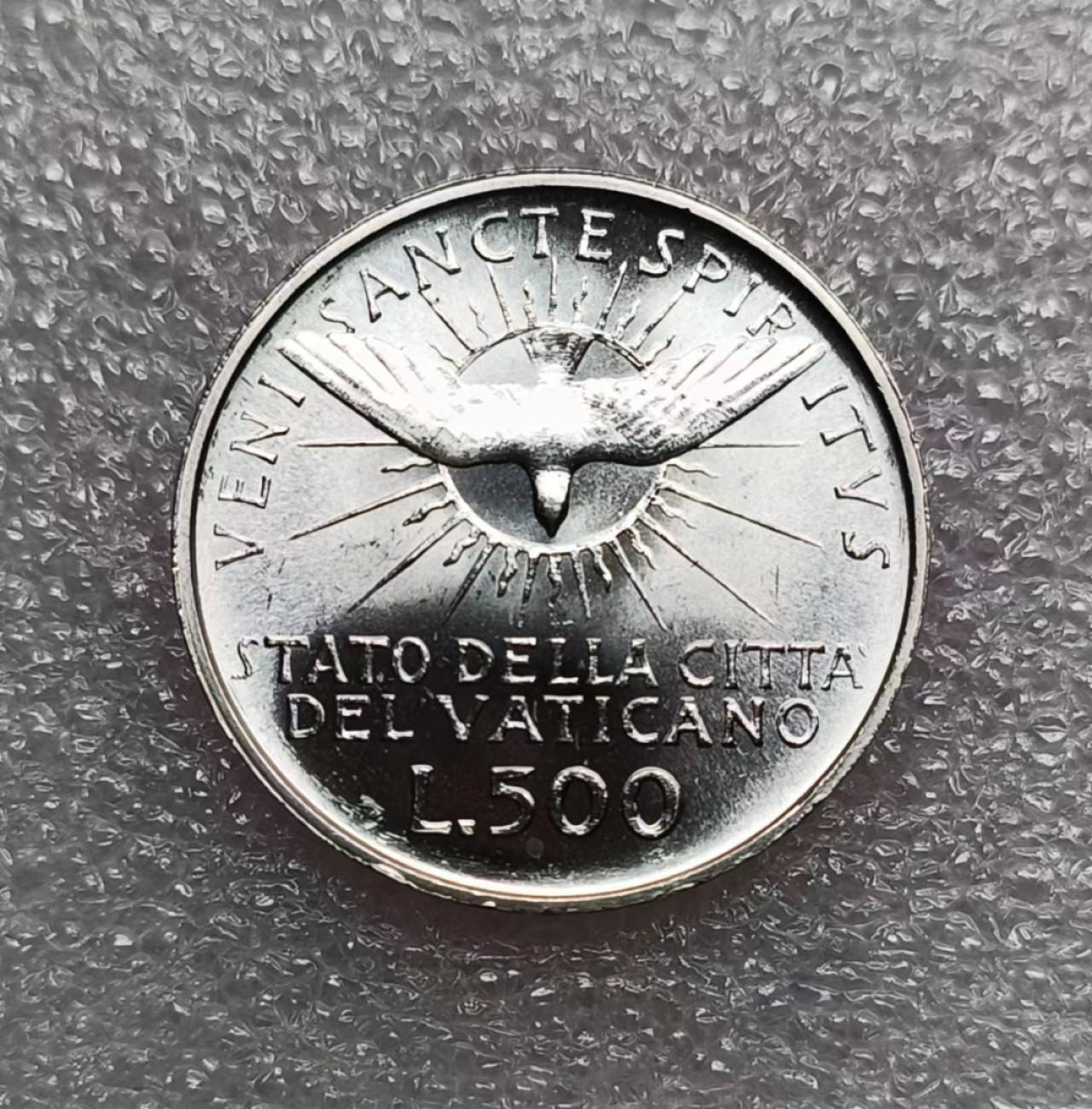 瓶子🏺第74期拍卖会 梵蒂冈1963年500里拉 教宗缺位纪念币 银币