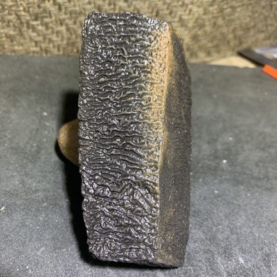 放福利，精美新疆满纹带金纹泥石原石把件（镇纸，摆件） 一 - 放福利，精美新疆满纹带金纹泥石原石把件（镇纸，摆件） 一