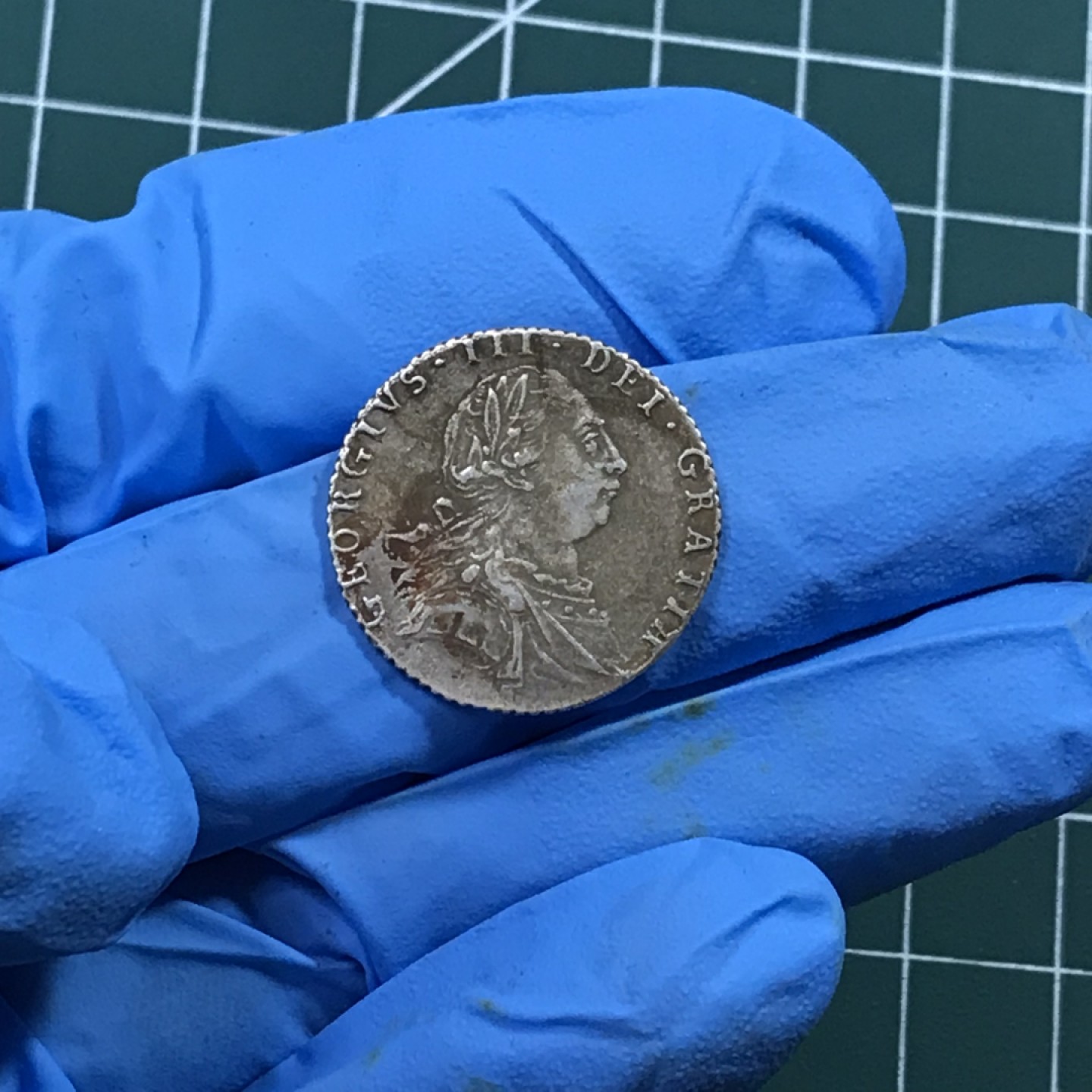 🎩GH钱币拍卖专场 英国乔治三世6便士银币