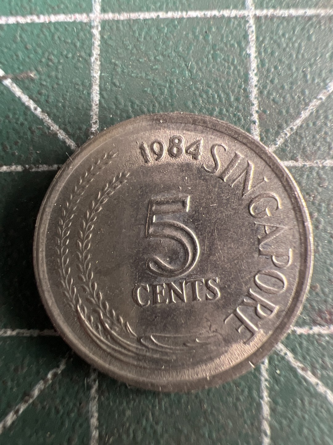 泡泡堂第200期  世界硬币（无押金，无佣金，捡漏，全场20包邮，偏远地区除外） 新加坡仙鹤五分