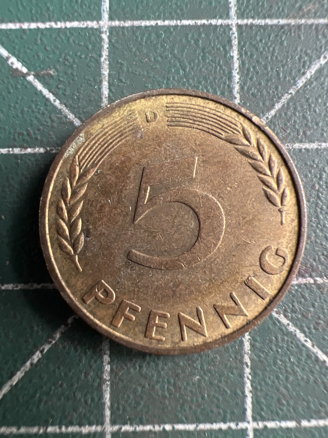 泡泡堂第200期  世界硬币（无押金，无佣金，捡漏，全场20包邮，偏远地区除外） 德国1950年五分