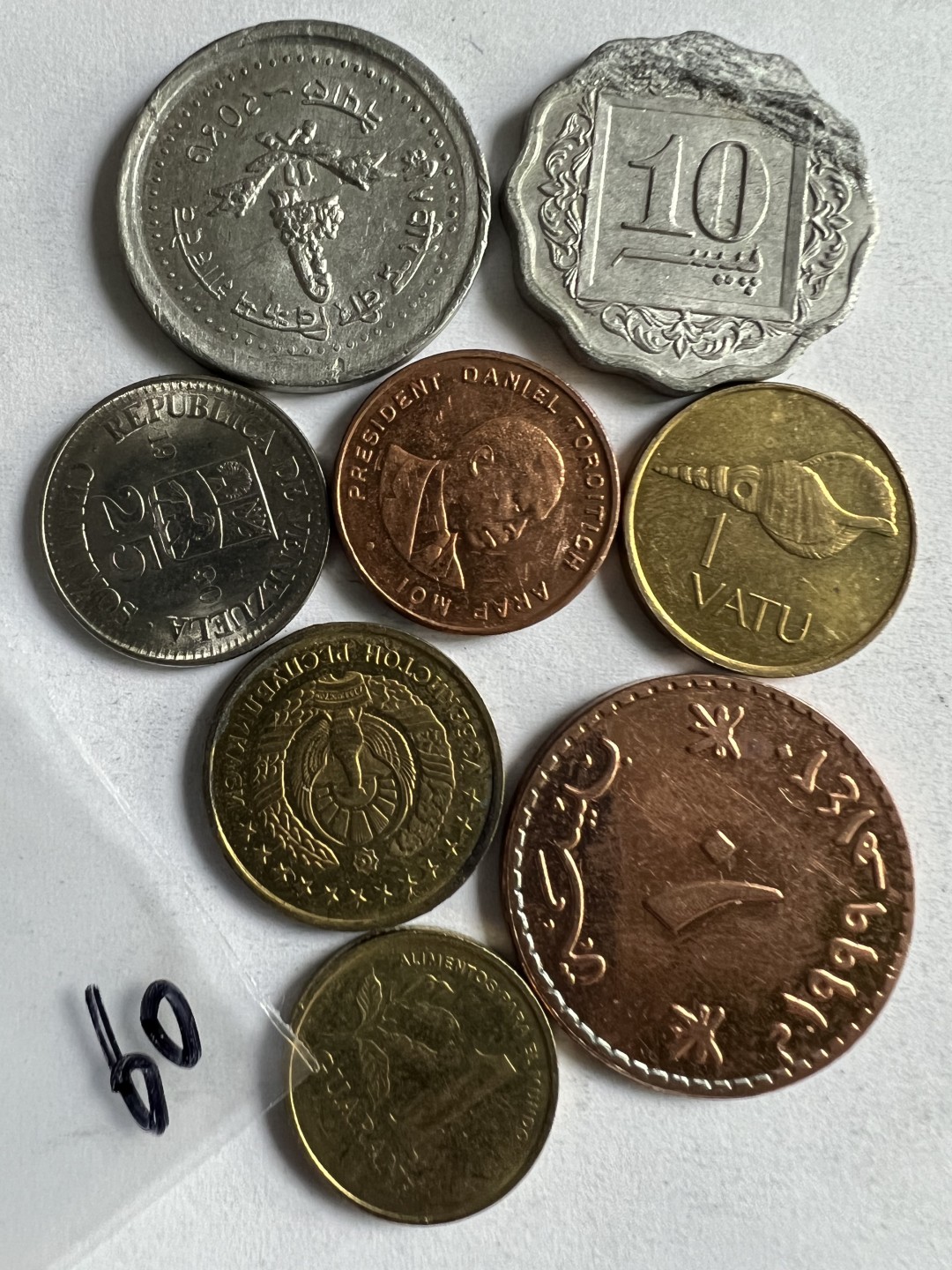 泡泡堂第202期  世界硬币（无押金，无佣金，捡漏，全场20包邮，偏远地区除外） 硬币一袋60