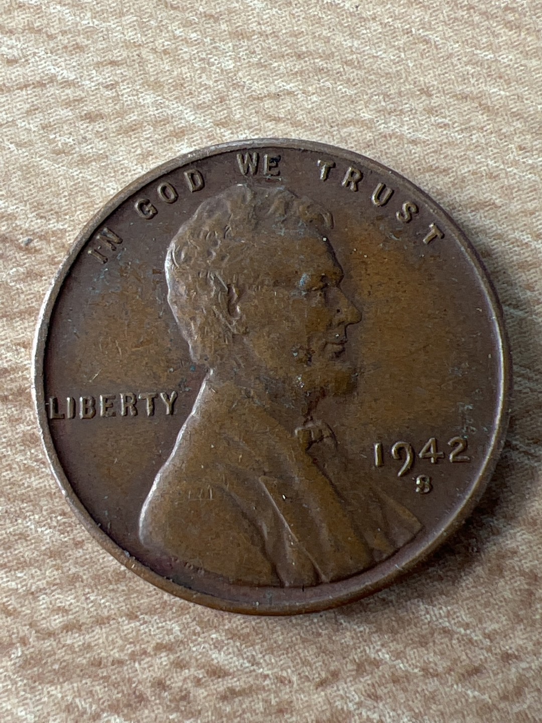 泡泡堂第201期  世界硬币（无押金，无佣金，捡漏，全场20包邮，偏远地区除外） 美国一美分1942年