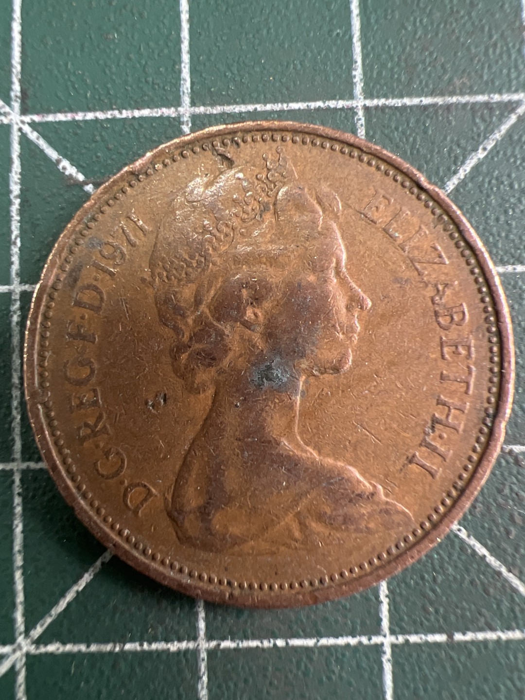 泡泡堂第287期  世界硬币 （无押金，捡漏，全场20包邮，偏远地区除外，接收代拍业务） 英国2便士