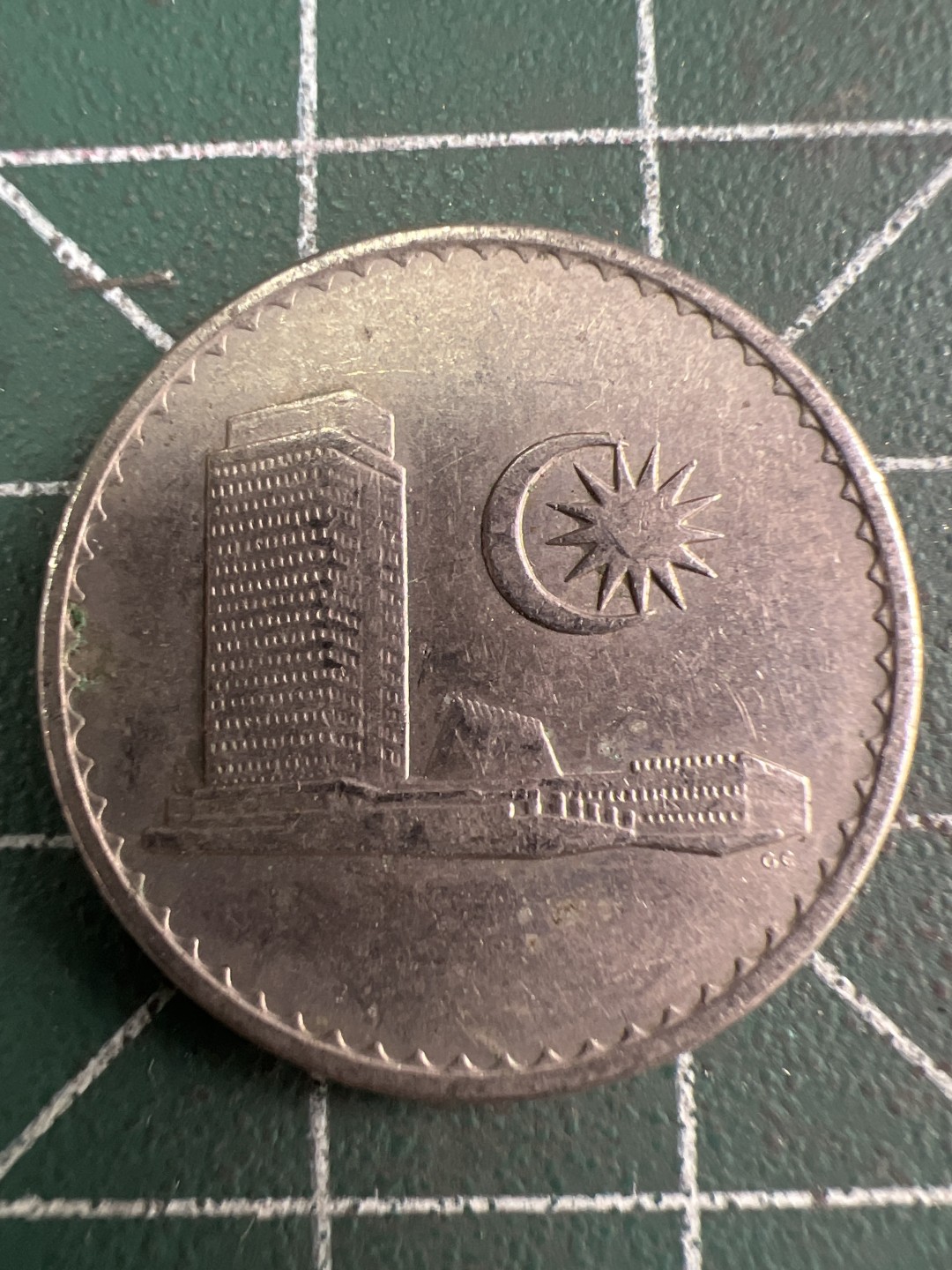 泡泡堂第222期  世界硬币 （无押金，无佣金，捡漏，全场20包邮，偏远地区除外） 马来西亚20分1980年