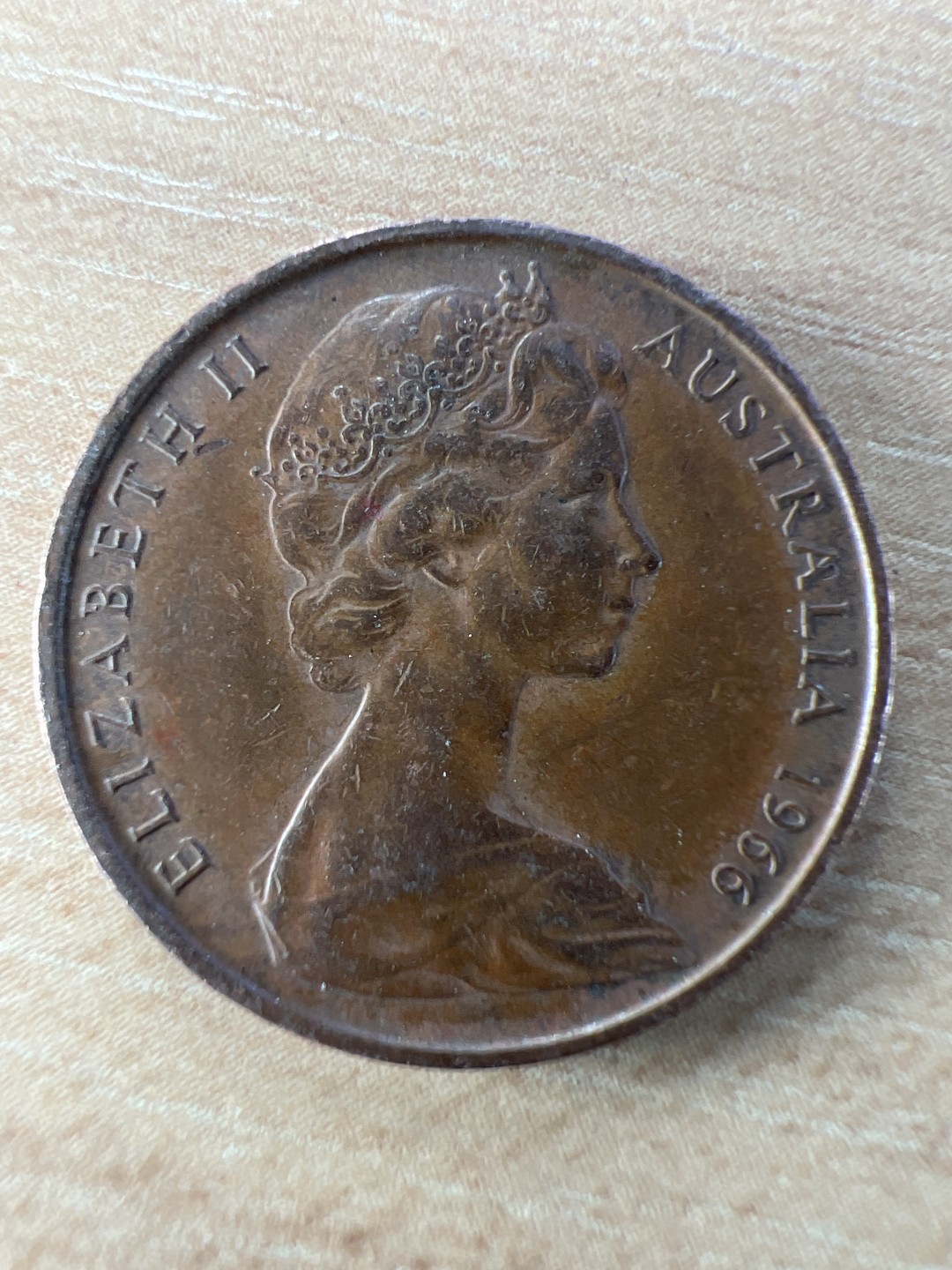 泡泡堂第252期  世界硬币 （无押金，捡漏，全场20包邮，偏远地区除外，接收代拍业务） 澳洲2分1966年