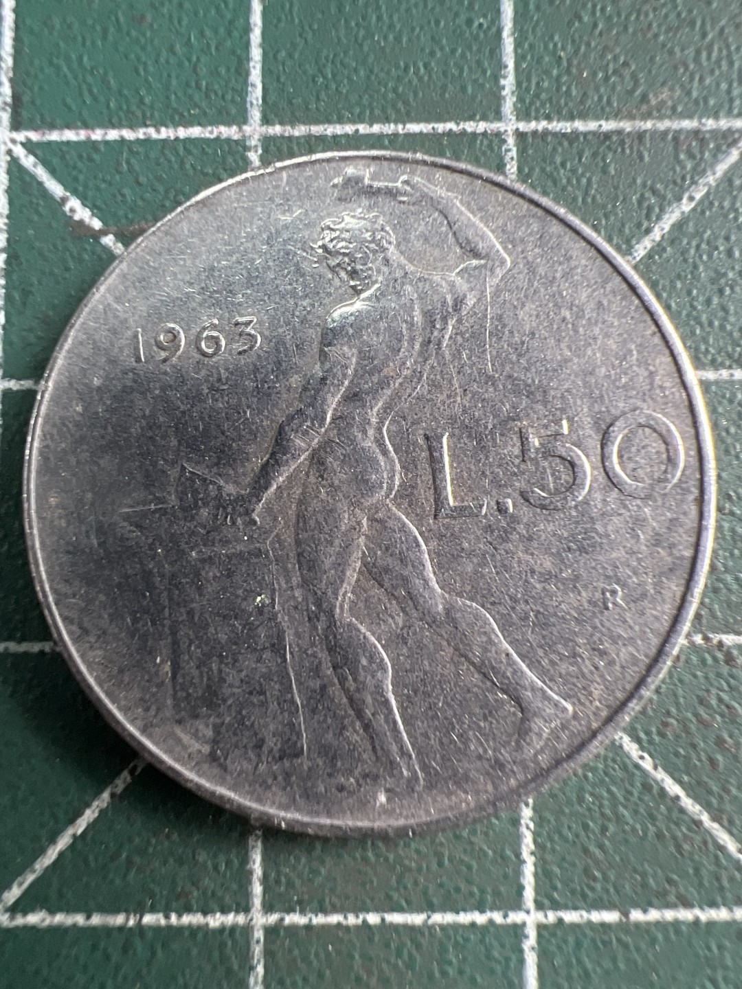 泡泡堂第200期  世界硬币（无押金，无佣金，捡漏，全场20包邮，偏远地区除外） 意大利1963年50里拉