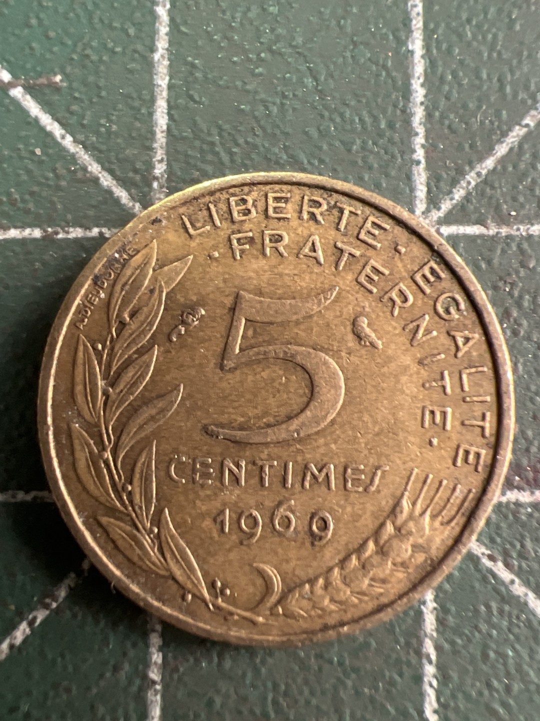 泡泡堂第202期  世界硬币（无押金，无佣金，捡漏，全场20包邮，偏远地区除外） 法国五分