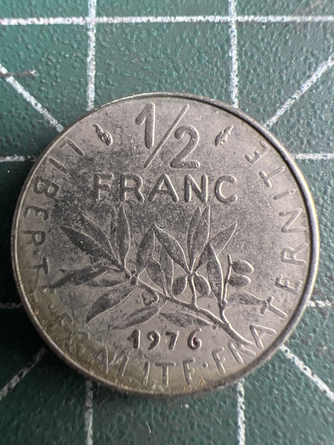 泡泡堂第221期  世界硬币 （无押金，无佣金，捡漏，全场20包邮，偏远地区除外） 法国二分之一法