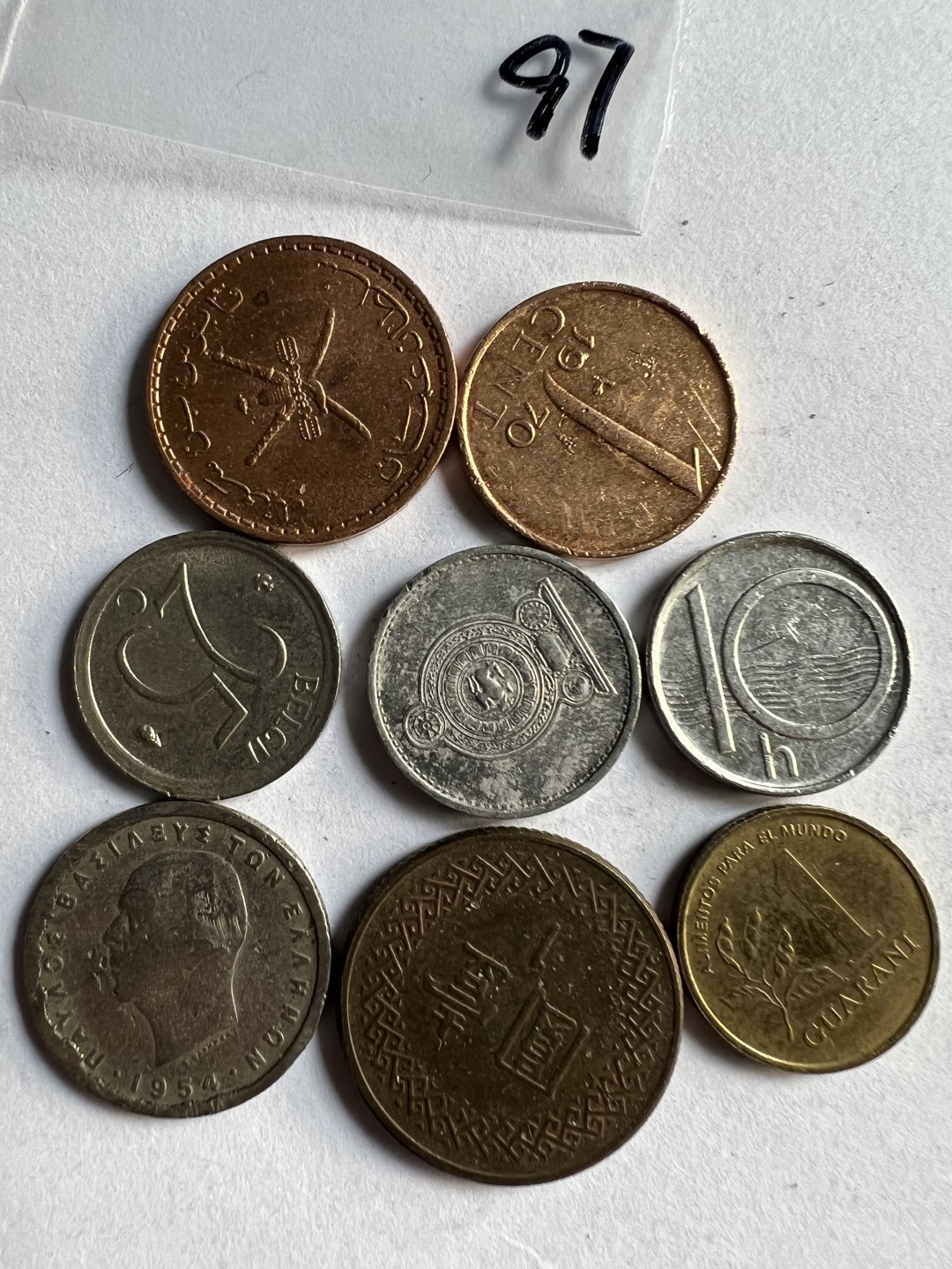 泡泡堂第209期  世界硬币（无押金，无佣金，捡漏，全场20包邮，偏远地区除外） 硬币一袋97