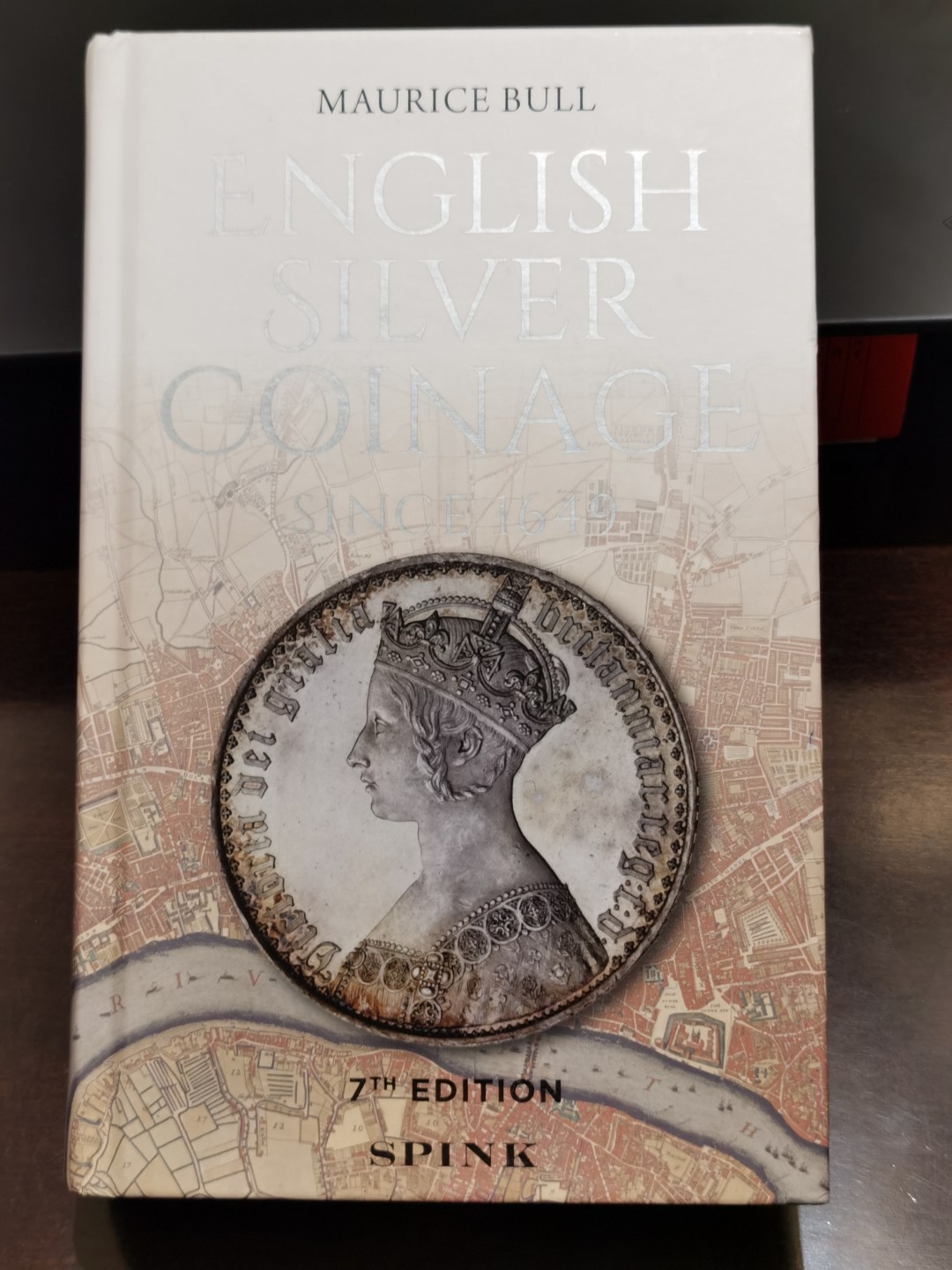 博洋堂“大航海之辉”世界钱币精品专场暨第012期（全场包邮） SPINK英国ESC银币目录第七版，1649年来英国银币大全（封面书脊后侧有透明胶粘过）