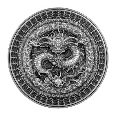 【钱币星球】乍得2023禁龙中国龙1盎司银币 - 【钱币星球】乍得2023禁龙中国龙1盎司银币