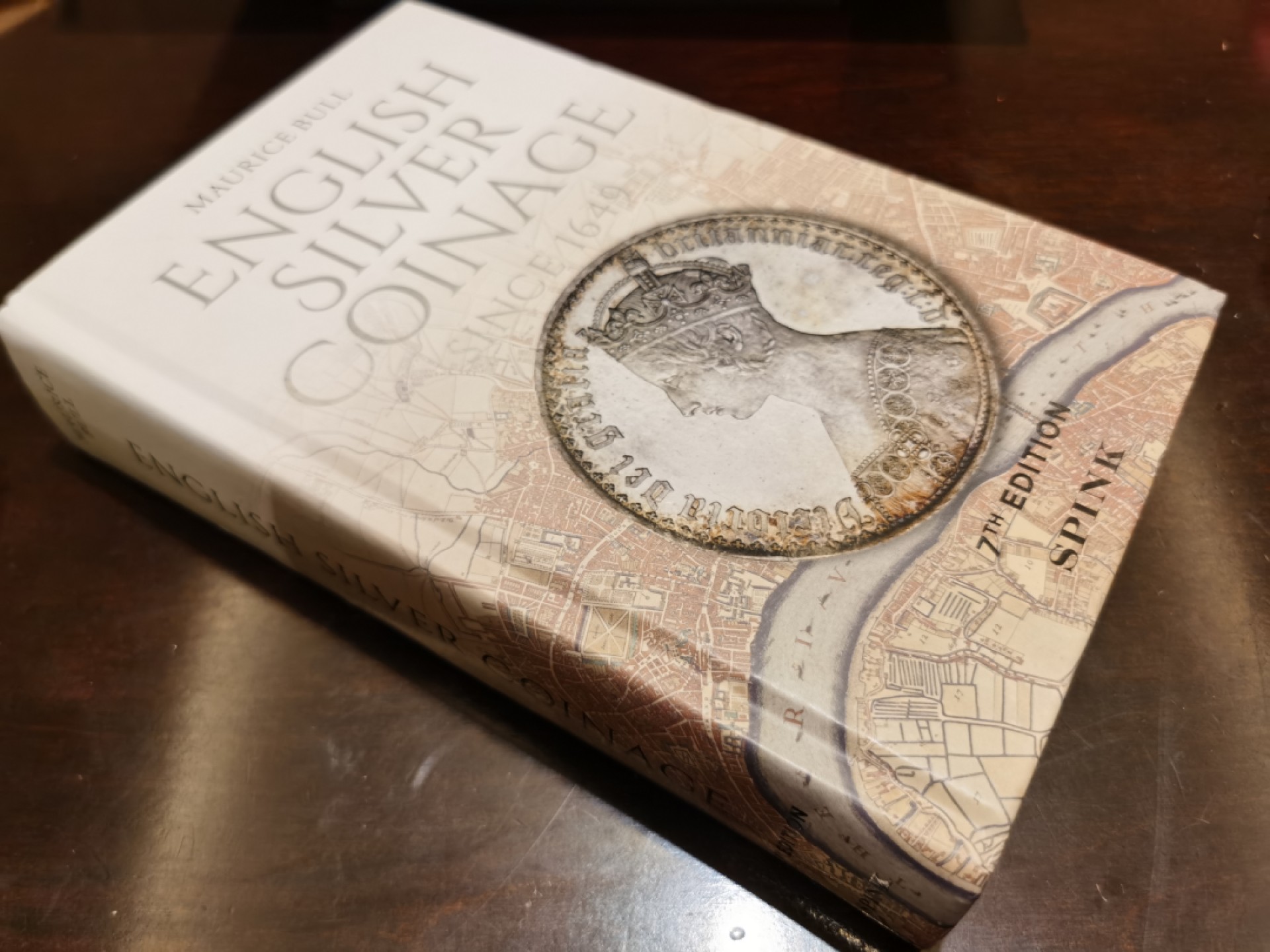 博洋堂“大航海之辉”世界钱币精品专场暨第012期（全场包邮） SPINK英国ESC银币目录第七版，1649年来英国银币大全（封面书脊后侧有透明胶粘过）