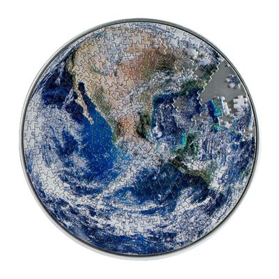 【钱币星球】乍得2022地球之谜拼图1盎司银币现货 - 【钱币星球】乍得2022地球之谜拼图1盎司银币现货