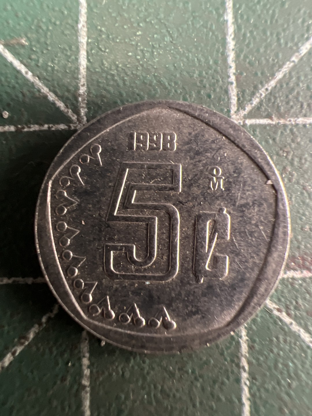 泡泡堂第202期  世界硬币（无押金，无佣金，捡漏，全场20包邮，偏远地区除外） 墨西哥5C