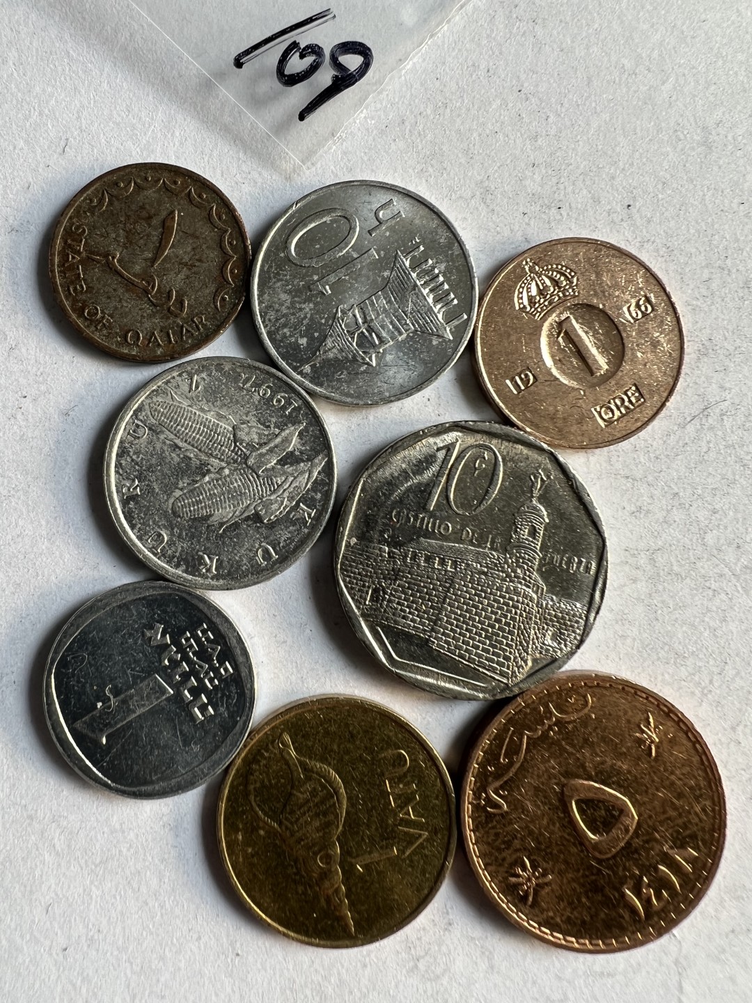 泡泡堂第198期  世界硬币（无押金，无佣金，捡漏，全场20包邮，偏远地区除外） 硬币一袋109