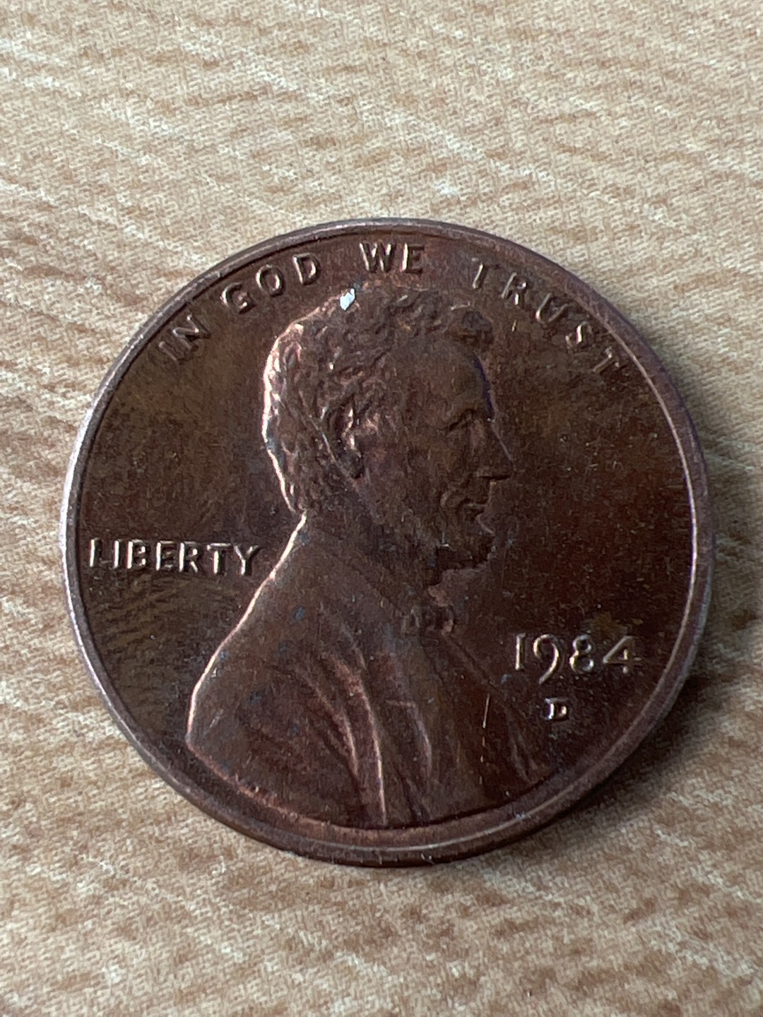 泡泡堂第222期  世界硬币 （无押金，无佣金，捡漏，全场20包邮，偏远地区除外） 美国一美分1984年