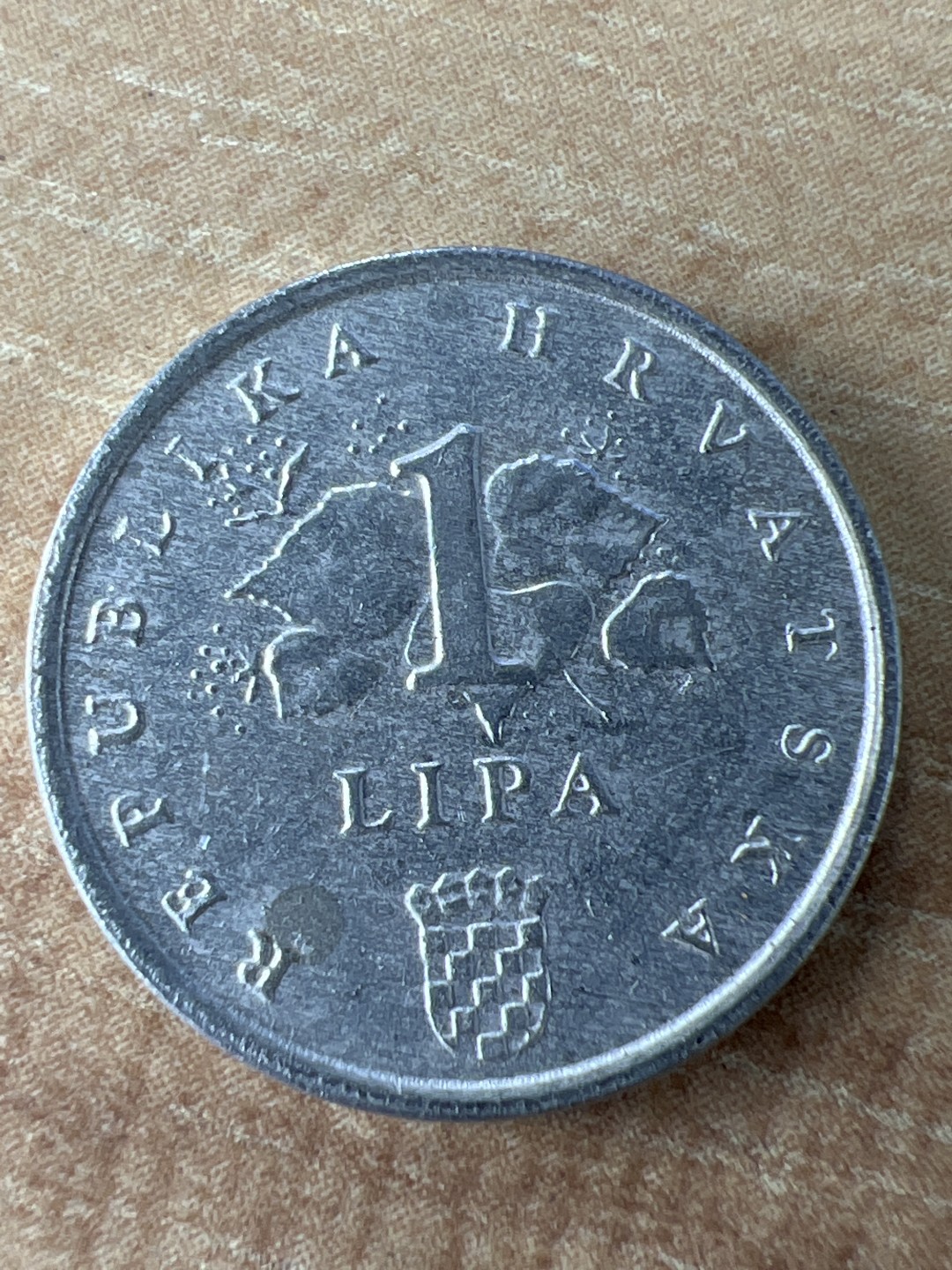 泡泡堂第222期  世界硬币 （无押金，无佣金，捡漏，全场20包邮，偏远地区除外） 克罗地亚1997年一分