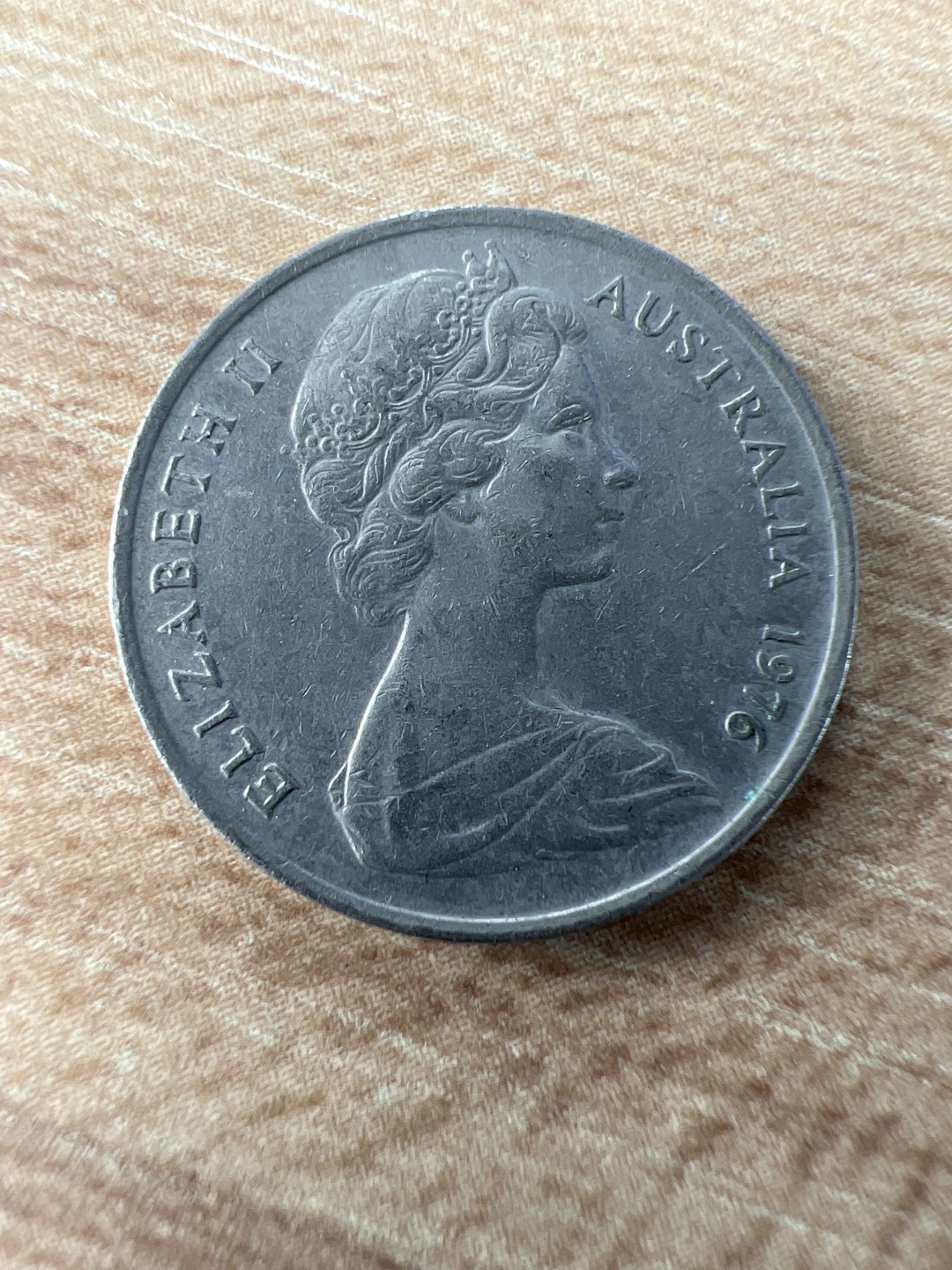 泡泡堂第201期  世界硬币（无押金，无佣金，捡漏，全场20包邮，偏远地区除外） 澳洲5分1976年