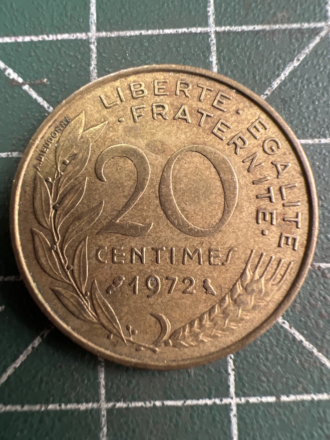 泡泡堂第222期  世界硬币 （无押金，无佣金，捡漏，全场20包邮，偏远地区除外） 法国二十分