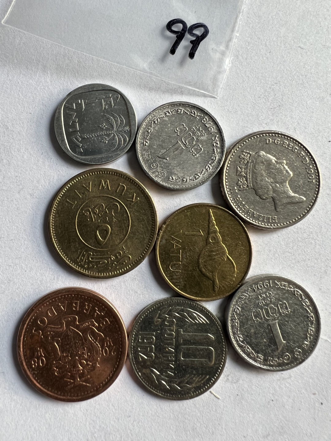 泡泡堂第209期  世界硬币（无押金，无佣金，捡漏，全场20包邮，偏远地区除外） 硬币一袋99